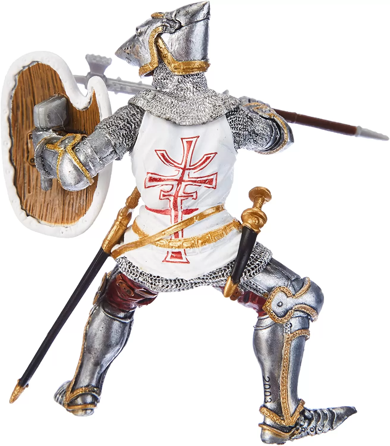 Jucării și Jocuri pentru copii - Papo figurina cavaler teuton, varsta de la 3 ani la +15 ani