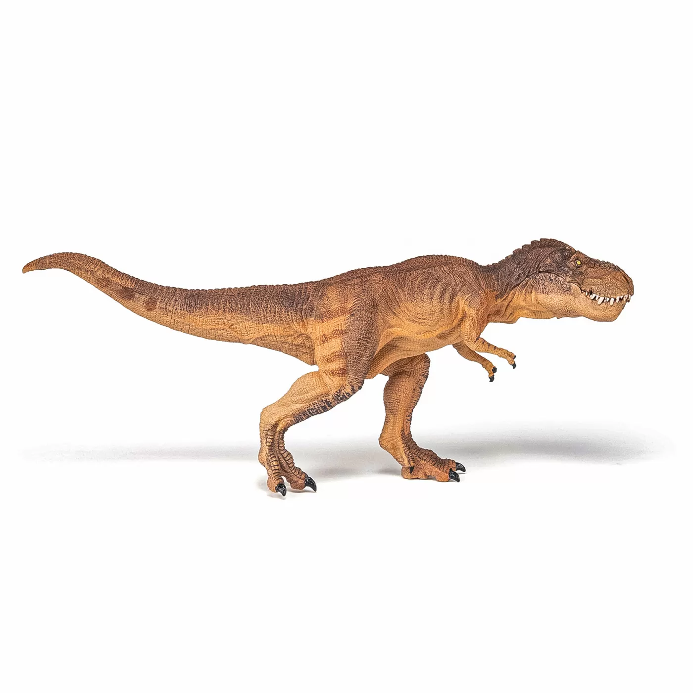 Jucării și Jocuri pentru copii - Papo figurina dinozaur t-rex maro alergand, varsta de la 3 ani la +15 ani