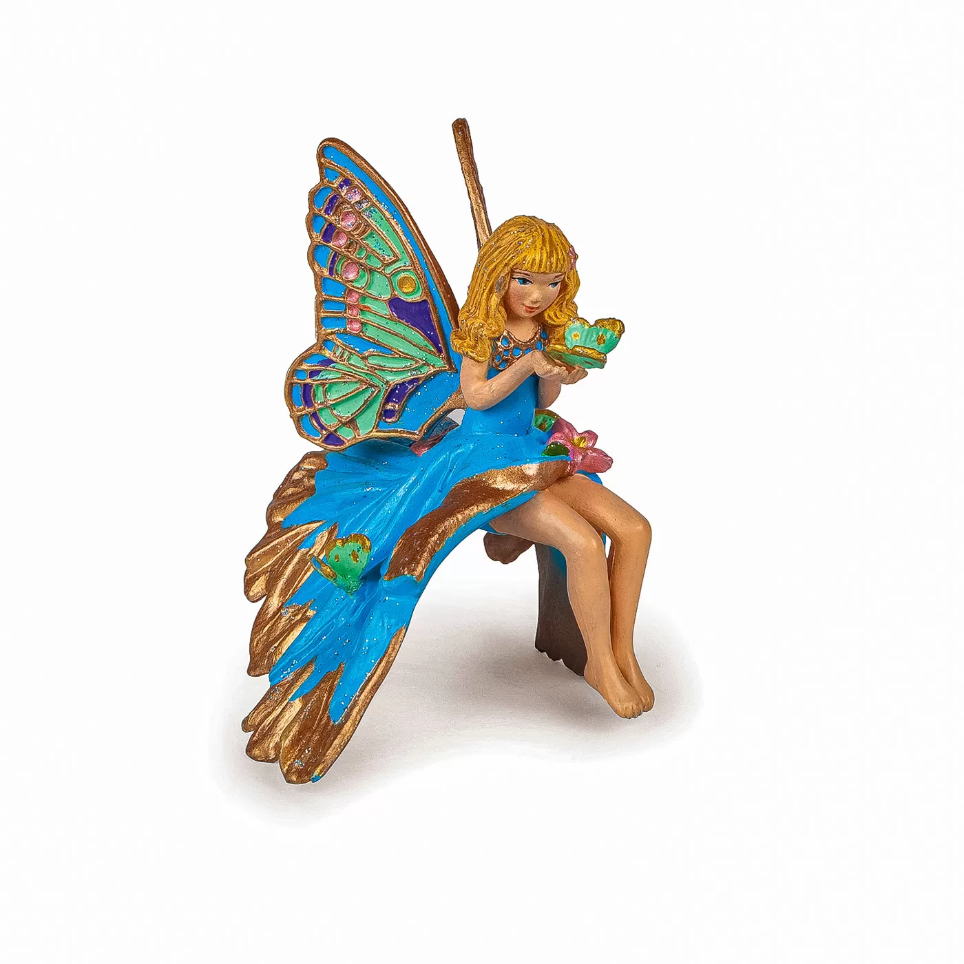 Jucării și Jocuri pentru copii - Papo figurina elf copil albastru, varsta de la 3 ani la +15 ani