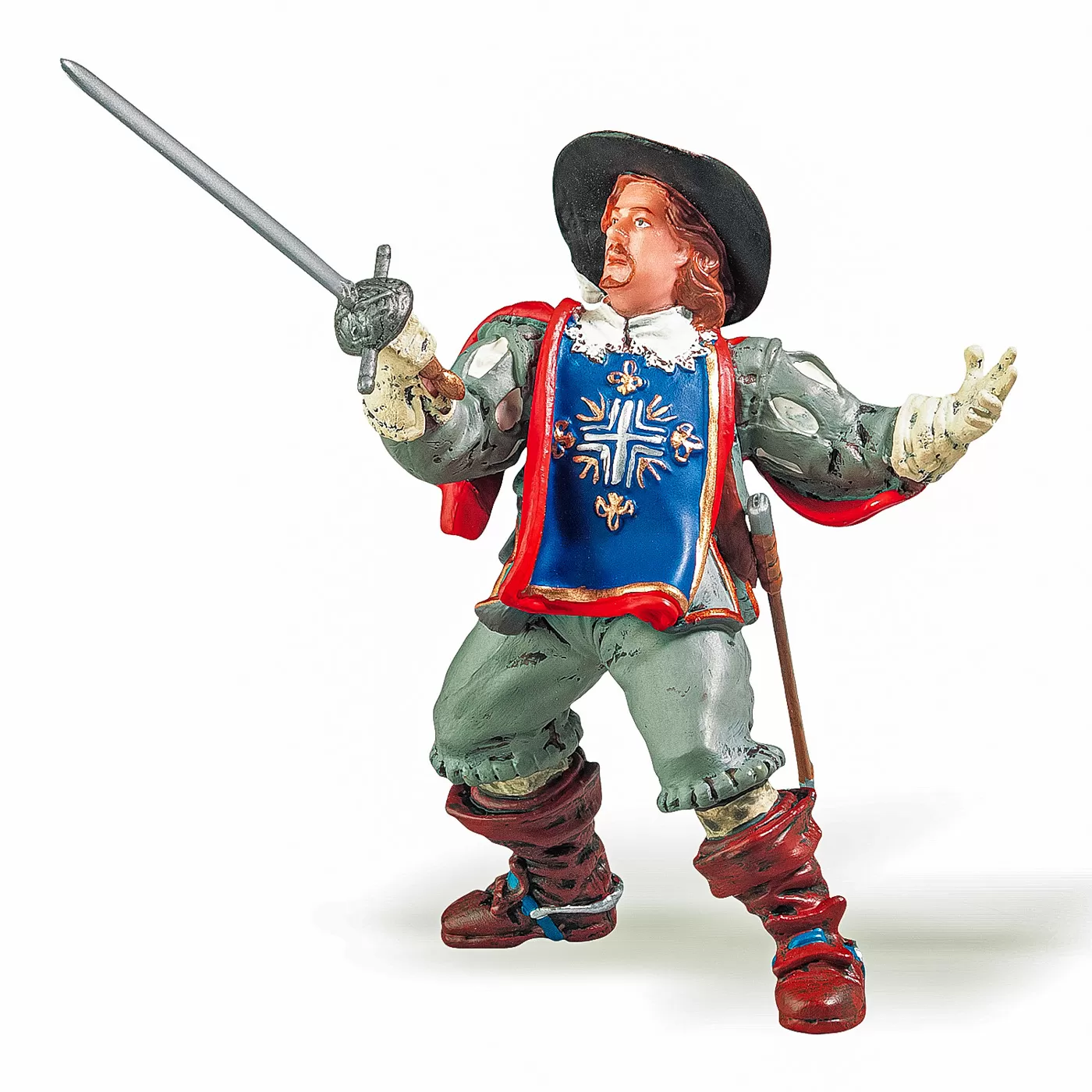 Figurine - Papo figurina muschetarul porthos, varsta de la 3 ani la +15 ani