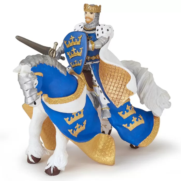 Jucării și Jocuri pentru copii - Papo figurina regele arthur bleu, varsta de la 3 ani la +15 ani