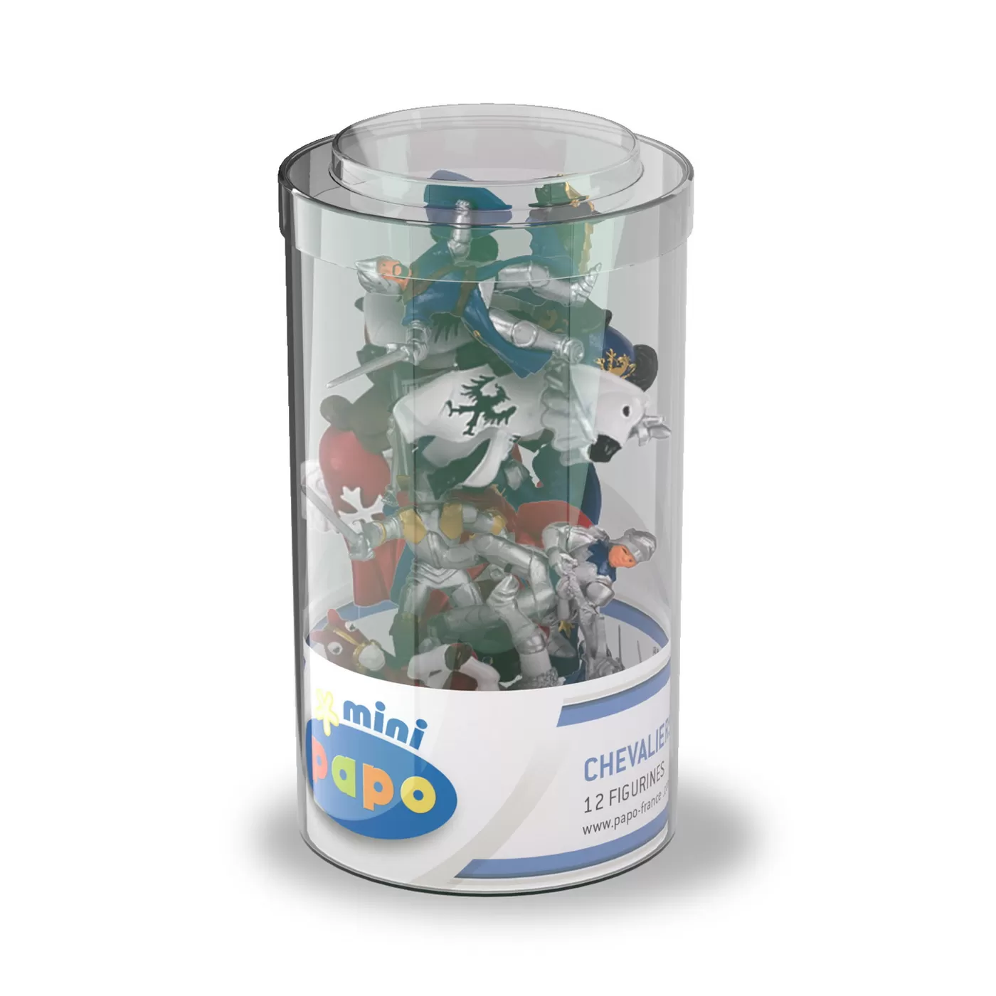 Jucării și Jocuri pentru copii - Papo figurina set 12 minifigurine cavaleri 12 piese, varsta de la 3 ani la +15 ani