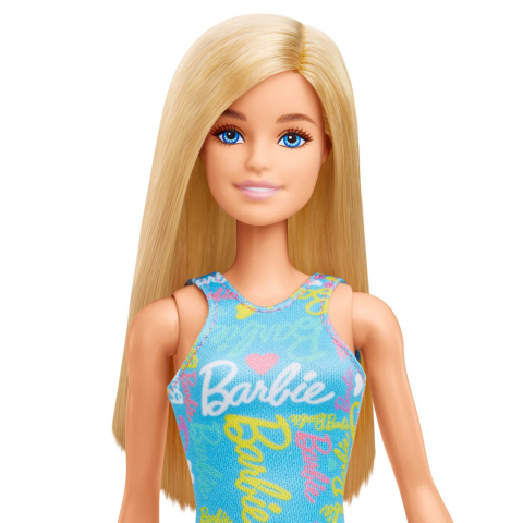 Papusa barbie blonda cu rochita albastra, varsta de la 3 ani la 10 ani [3]