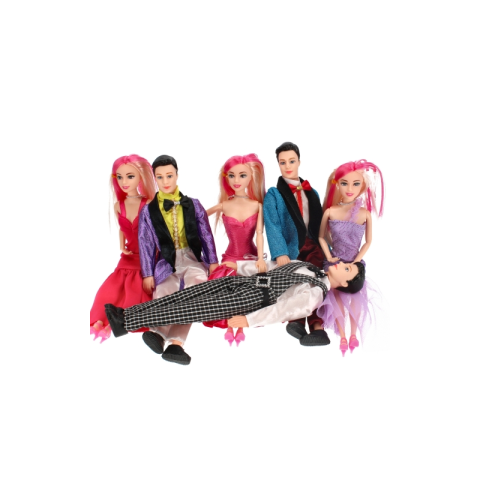 Papusa - fashion tinute elegante, 29cm, diverse modele, 3+ ani, MegaCreative, 459457 [5]