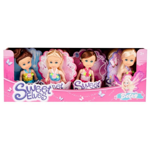 Jucării și Jocuri pentru copii - Papusa - fata elf, 12cm, diverse modele, 3+ ani, MegaCreative, 429786