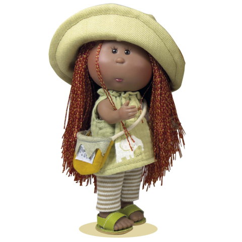 Jucării și Jocuri pentru copii - Papusa Nines D'Onil, Colectia Little Mia, Mia Explorer, cu miros de vanilie, 23 cm