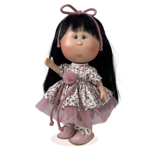 Jucării și Jocuri pentru copii - Papusa Nines D'Onil, Colectia Little Mia, Mia Spring, cu miros de vanilie, 23 cm