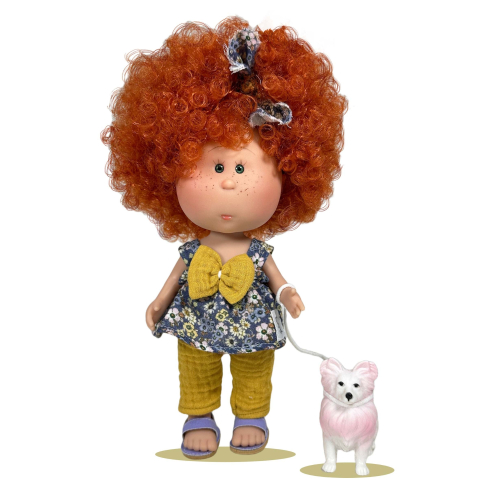 Jucării și Jocuri pentru copii - Papusa Nines D'Onil, Colectia Little Mia, Mia Walker, cu miros de vanilie, 23 cm