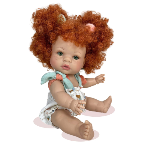 Jucării și Jocuri pentru copii - Papusa Nines D'Onil, Joy, Irlanda girl, cu miros de vanilie, 37 cm varsta 3 ani+,6 ani+,8 ani+