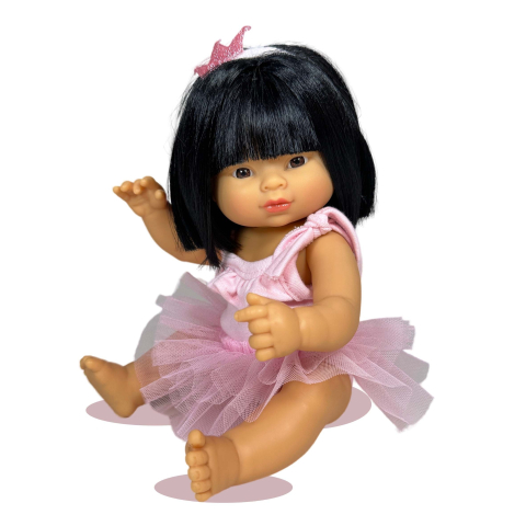 Jucării și Jocuri pentru copii - Papusa Nines D'Onil, Joy, Seul girl, cu miros de vanilie, 37 cm varsta 3 ani+,6 ani+,8 ani+