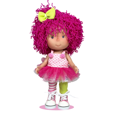 Jucării și Jocuri pentru copii - Papusa Nines D'Onil, Pippa Pink Wool, cu miros de vanilie, cu miros de vanilie, 30 cm