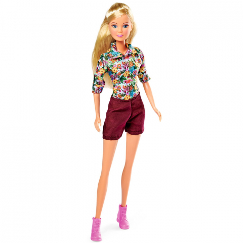 Jucării și Jocuri pentru copii - Papusa Simba Steffi Love Dino Surprise 29 cm cu 2 figurine