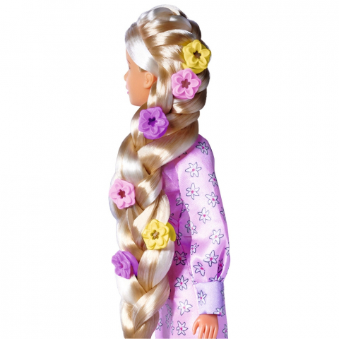 Papusa Simba Steffi Love Flower Hair 29 cm cu accesorii [4]