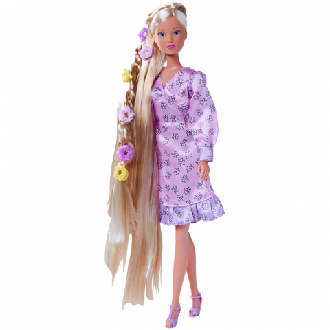 Jucării și Jocuri pentru copii - Papusa Simba Steffi Love Flower Hair 29 cm cu accesorii