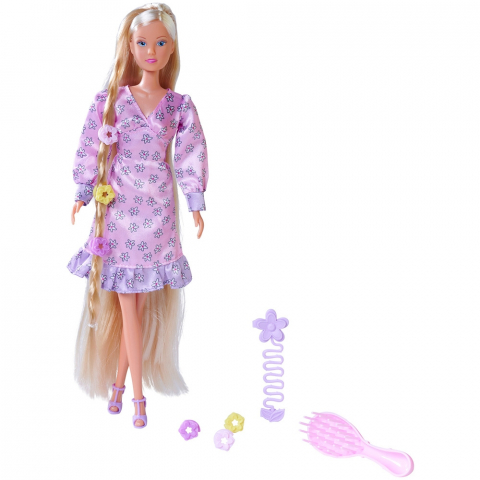 Papusa Simba Steffi Love Flower Hair 29 cm cu accesorii [1]