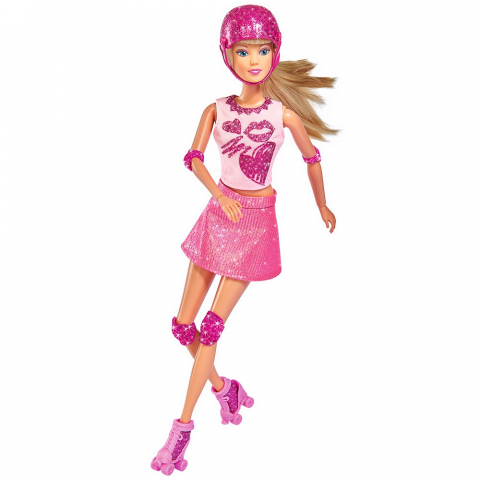 Jucării și Jocuri pentru copii - Papusa Simba Steffi Love Glitter Skates 29 cm cu accesorii