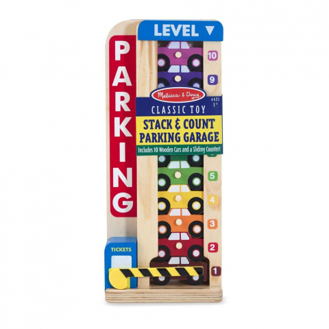 Jucării și Jocuri pentru copii - Parcare cu numere Melissa and Doug