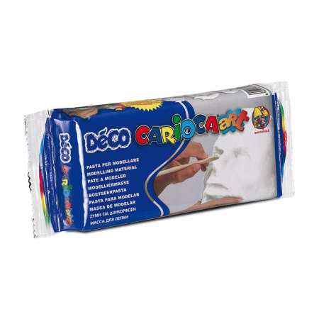 Pasta de modelaj, lut, 500g, tehnici de modelaj - Carioca.
