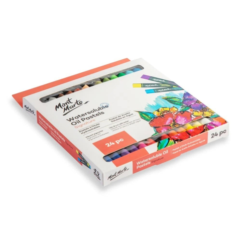Pastel ulei solubil Mont Marte 24 buc/set [1]