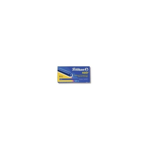 Patroane cerneala lungi (rezerve) Pelikan 4001 310748, cerneala albastra, set 5 buc [1]