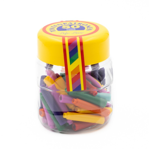 Rezerve Pixuri, Mine si Patroane de Cerneala - Patroane cerneala scurte (rezerve) Colorarte 522854, cerneala color, borcan PVC 50 buc diverse culori