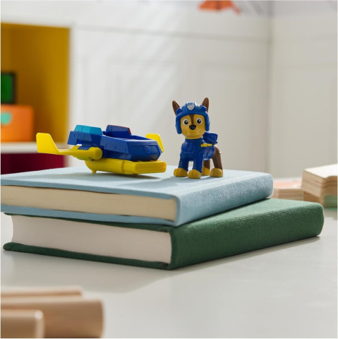 Patrula catelusilor action pups set vehicul de salvare hoverboard si figurina chase  [3]