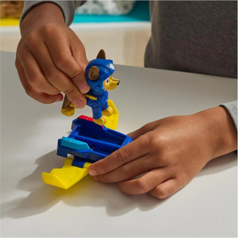 Patrula catelusilor action pups set vehicul de salvare hoverboard si figurina chase  [4]