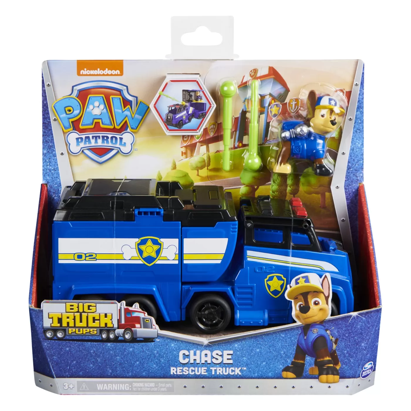 Jucarii interactive copii - Patrula catelusilor big truck pups chase, varsta de la 3 ani la 7 ani
