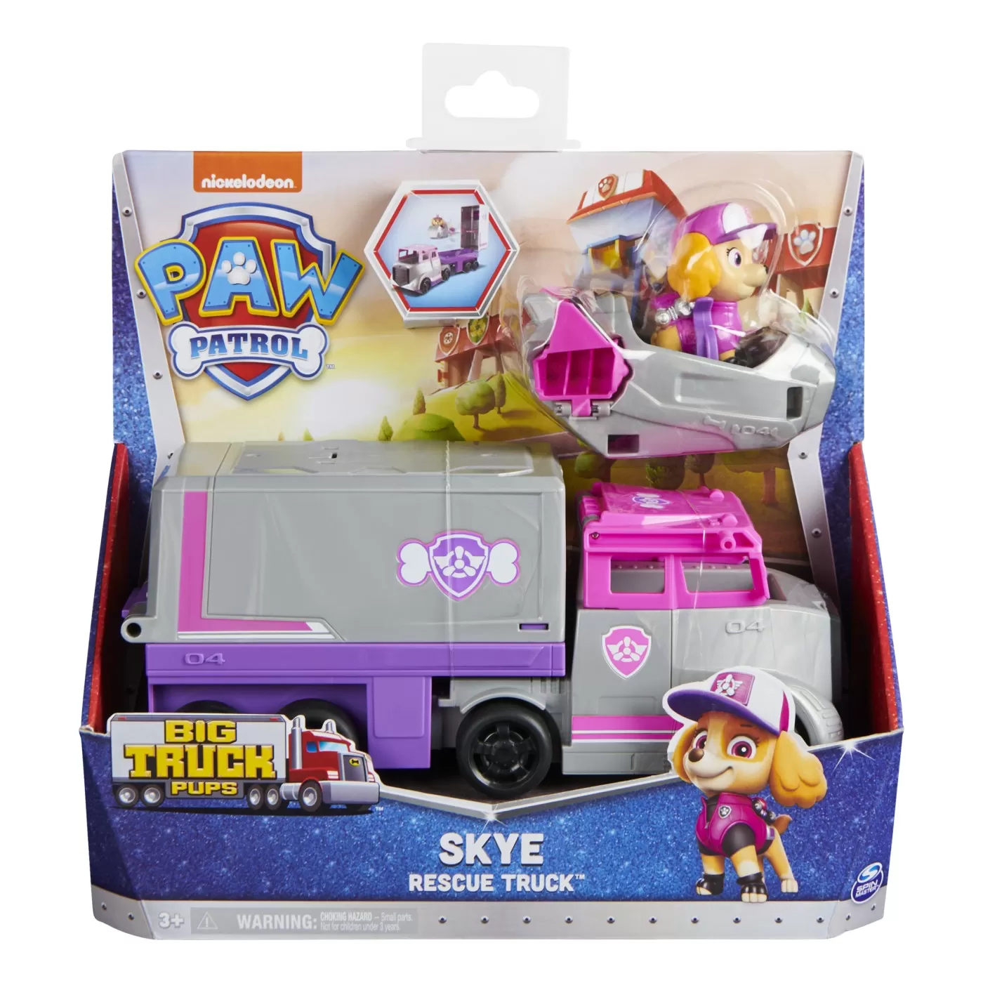 Jucarii interactive copii - Patrula catelusilor big truck pups skye, varsta de la 3 ani la 7 ani