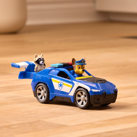Patrula catelusilor cautare si salvare set figurina chase si vehicul masina de politie [9]
