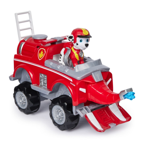 Patrula catelusilor jungle pups set figurina marshall si vehicul elefant [6]