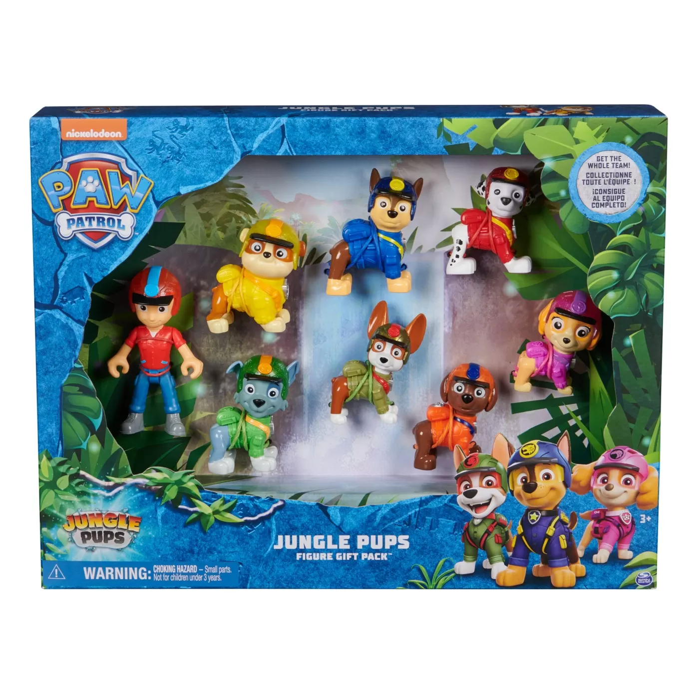 Jocuri de rol - Patrula catelusilor set cadou 8 figurine jungle