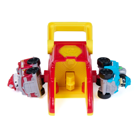 Patrula catelusilor set figurina marshall  si vehicul cu lansator copii varsta 3 ani - 8 ani [8]