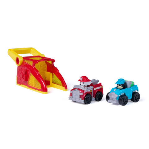 Patrula catelusilor set figurina marshall  si vehicul cu lansator copii varsta 3 ani - 8 ani [1]