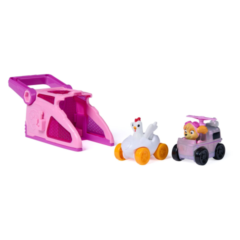 Patrula catelusilor set figurina skye si vehicul cu lansator copii varsta 3 ani - 8 ani [1]