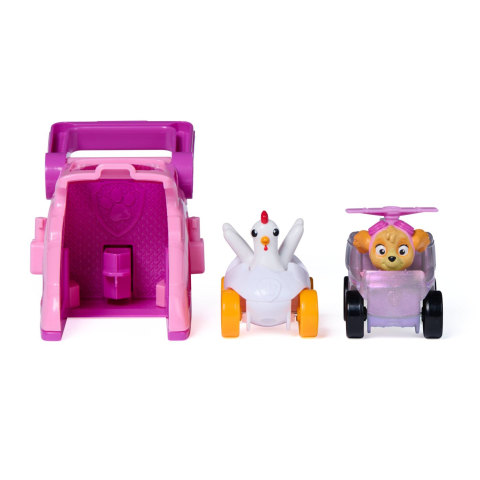 Patrula catelusilor set figurina skye si vehicul cu lansator copii varsta 3 ani - 8 ani [5]