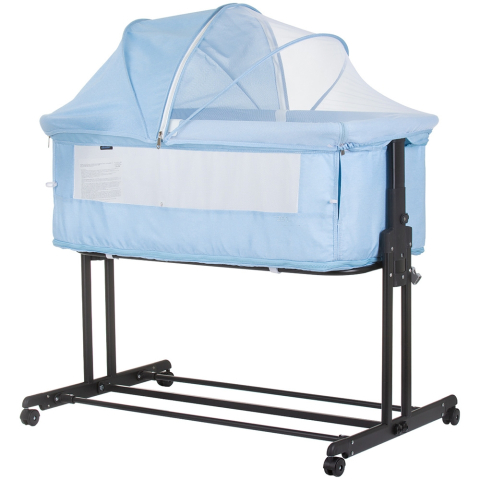 Camera copilului - Patut co-sleeper si tarc Chipolino Zen sky blue