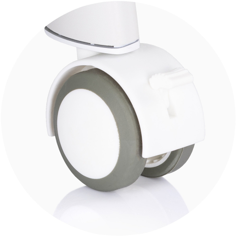 Patut cu leganare si cantar integrat Chipolino Sogno 2 in 1 grey [11]