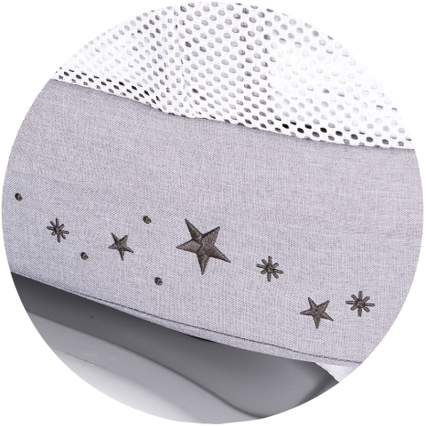 Patut cu leganare si cantar integrat Chipolino Sogno 2 in 1 grey [10]