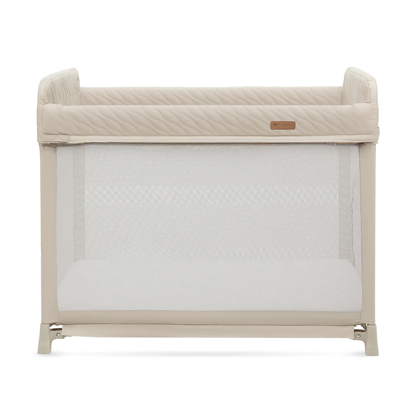 Patut de calatorie kinderkraft moon dream, beige, copii varsta 0 luni pana la 3 ani [5]