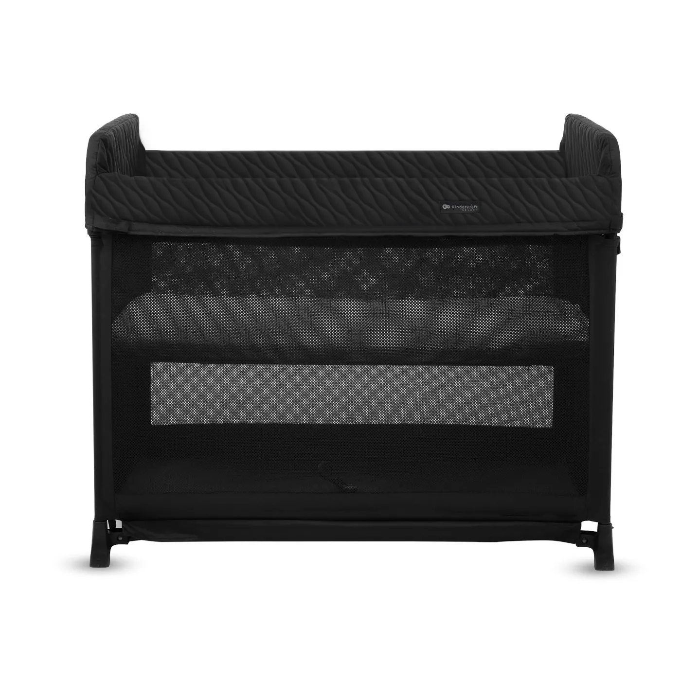 Patut de calatorie kinderkraft moon dream, black, copii varsta 0 luni pana la 3 ani [2]