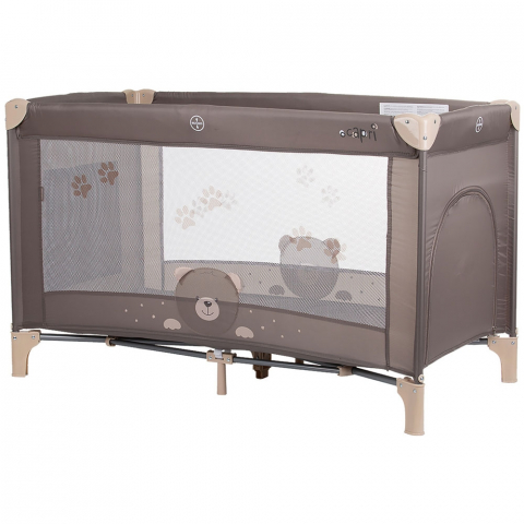 Camera copilului - Patut pliabil Chipolino Capri Bear beige