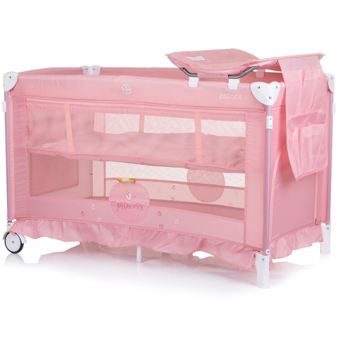 Patut pliabil Chipolino Palace Princess pink [2]