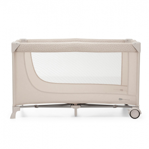 Patut travel kinderkraft joy2, cu accesorii, beige, varsta de la 0 luni la 3 ani [3]