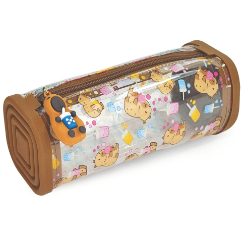 Penar BeCappy Capibara – transparent cu finisaje din silicon, pret/1 buc [2]