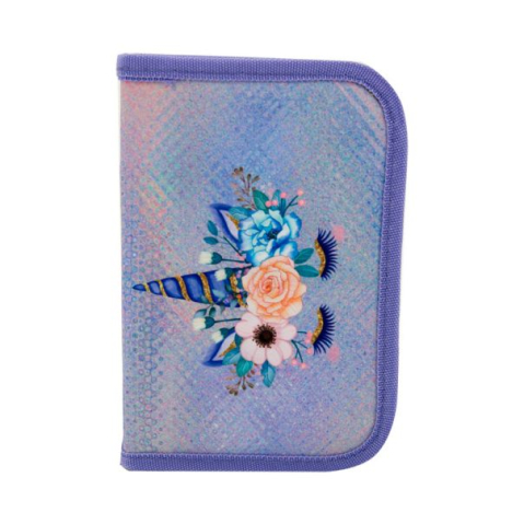 Rechizite Școlare - Penar echipat 1fermoar 2extensii Unicorn  Univerzal
