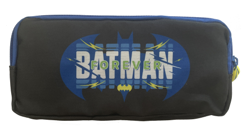 Penar etui 3 fermoare negru batman pigna [1]
