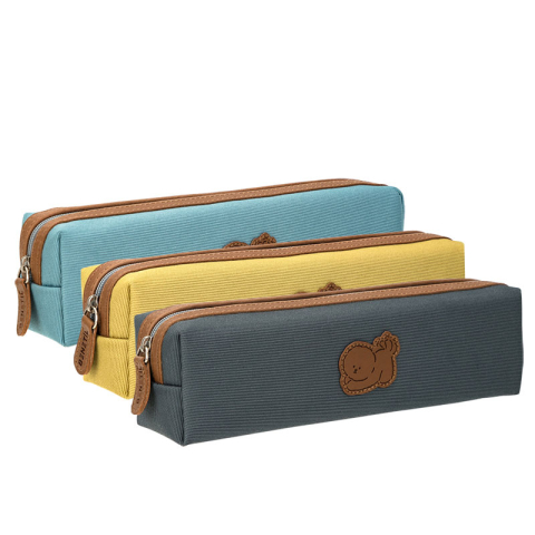 Rechizite Școlare - Penar etui tubular culori asortate cute dog deli