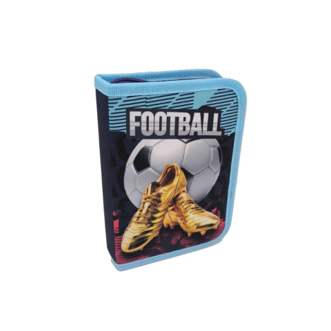 Rechizite Școlare - Penar neechipat 1 fermoar-2 extensii football Milla