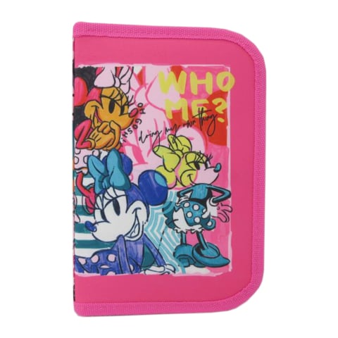 Rechizite Școlare - Penar neechipat 1 fermoar 2 extensii minnie mouse who me pigna